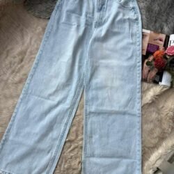 Wide Leg Denim Jeans