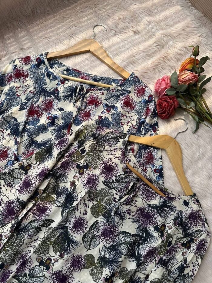 Floral Cotton Tops