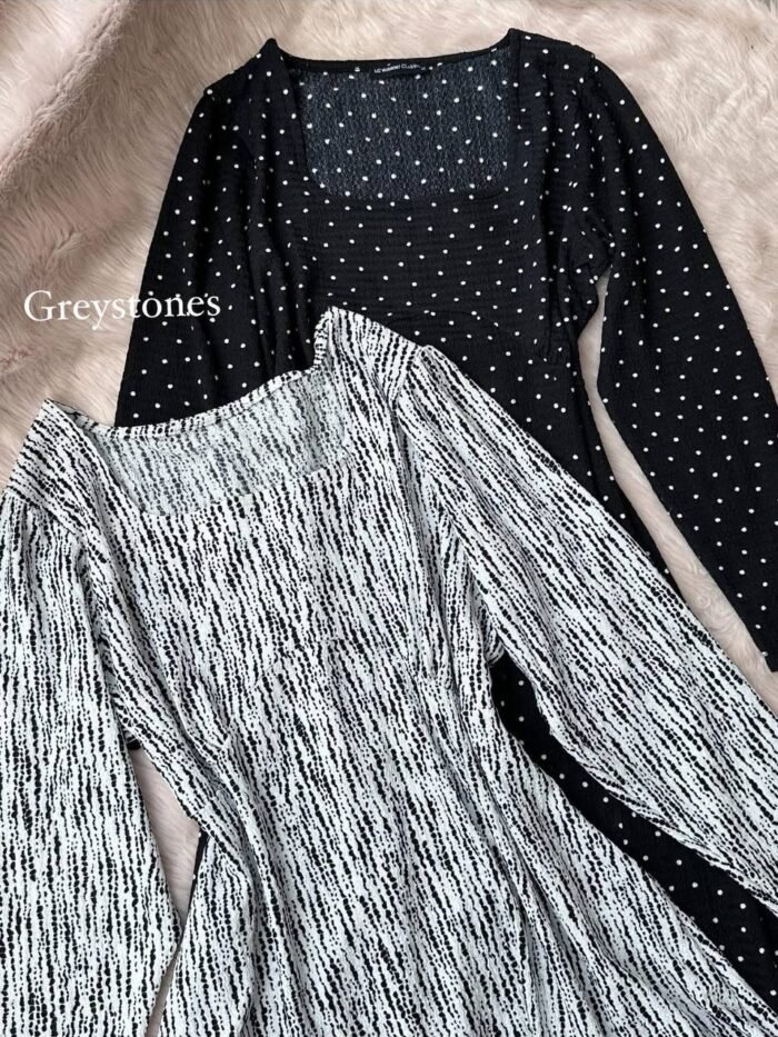 Square Neck Midi Dress