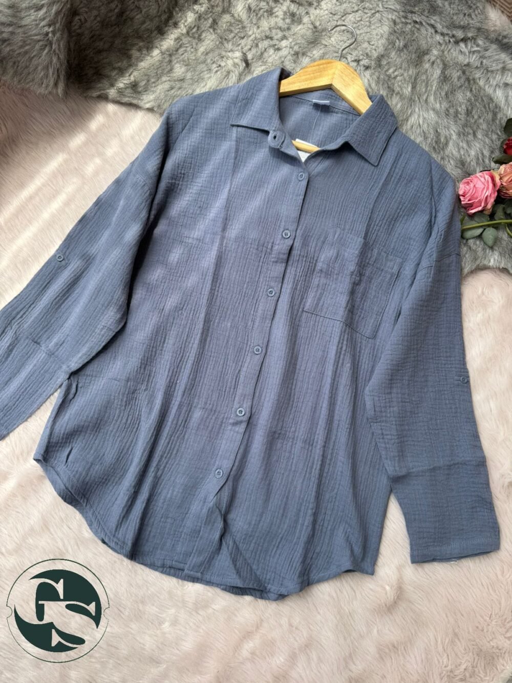 Soft Cheese Button-Down Shirts – Earth Tone Series - Image 3
