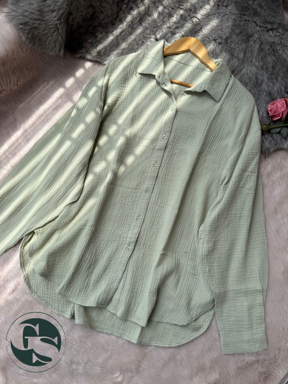 Soft Cheese Button-Down Shirts – Earth Tone Series - Image 4