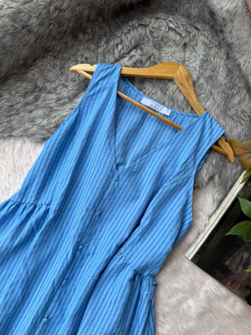 Luna Soft Textured Sleeveless Dress - Image 4