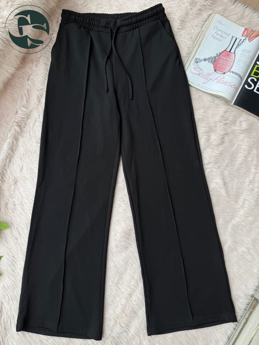 Everyday Comfort Wide-Leg Trousers - Image 2