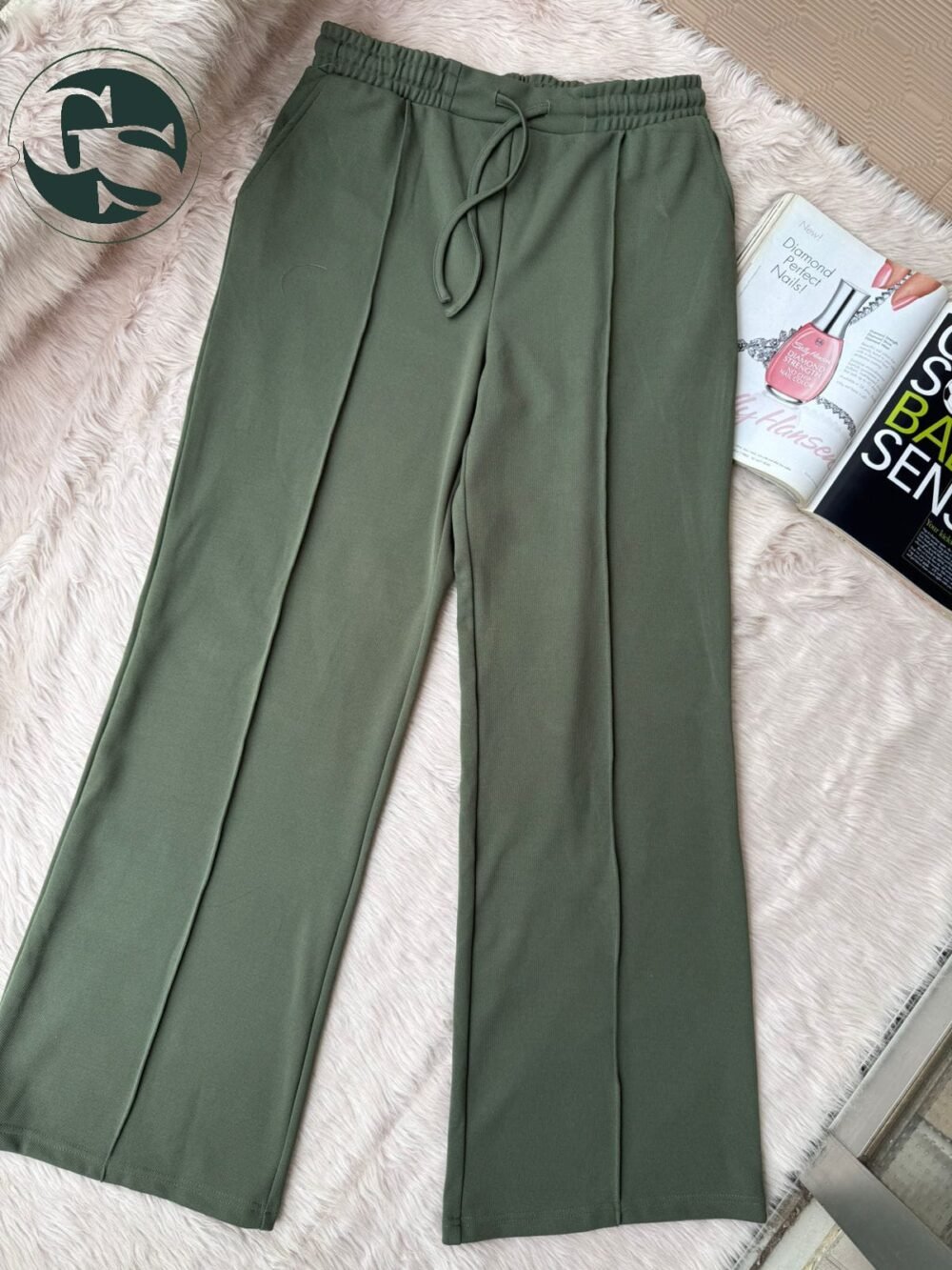 Everyday Comfort Wide-Leg Trousers - Image 3