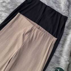 Cottline Pleated Flare Pant