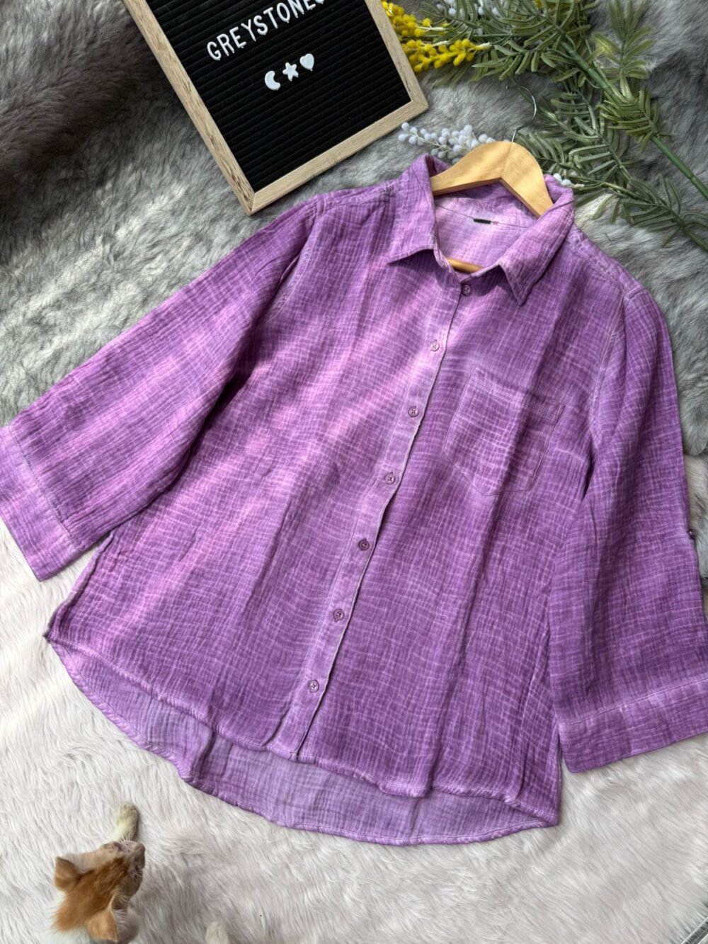 Breathable Cotton Gauze Shirts