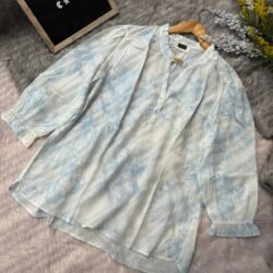 Pastel Floral Cotton Top