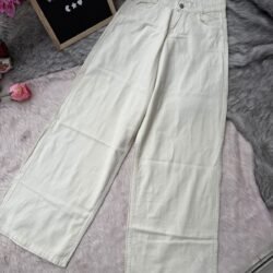 Wide Leg Denim with Soft Cotton Blend