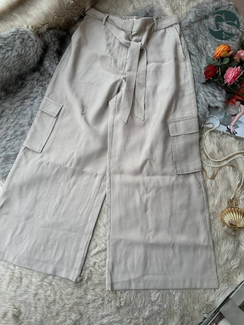 Baggy Cargo Wideleg Pant