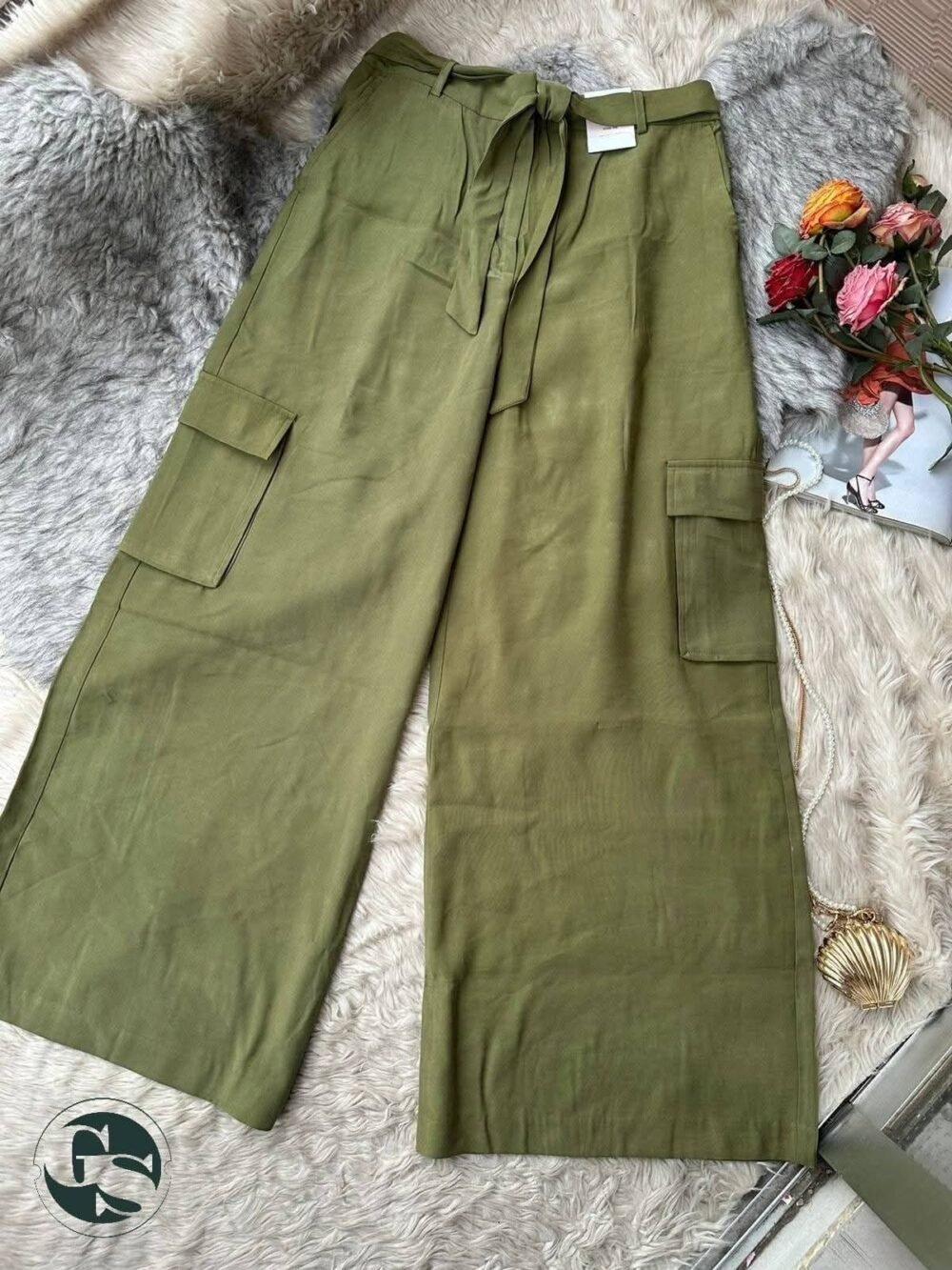 Baggy Cargo Wideleg Pant