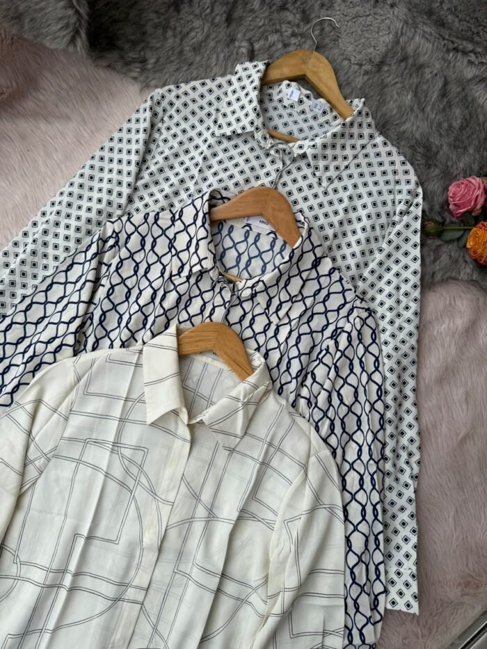 Lightweight Printed Georgette Shirts