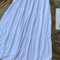 White Flowy Skirt
