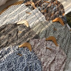 Printed Korean Style Casual Top Collection for Women | Soft Cotton Blend Floral & Abstract Tops