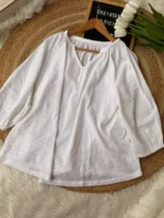 Flowy Neck Top - Image 3