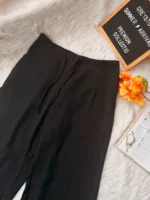 High-Waisted Drawstring Wide Leg Pants - Image 3
