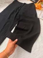 High-Waisted Drawstring Wide Leg Pants - Image 4