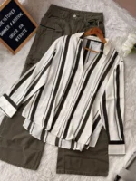 Olive Green Stripe