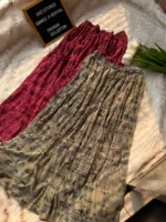 Printed Georgette Skirt