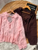 Willow Crinkle Chiffon Top