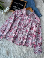 Floral Viscos Shirt