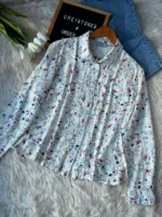 Floral Viscos Shirt - Image 3