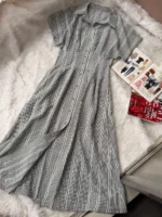 Monochrome Check midi