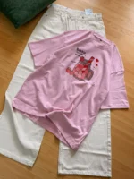 Strawberry Cartoon Graphic Tee