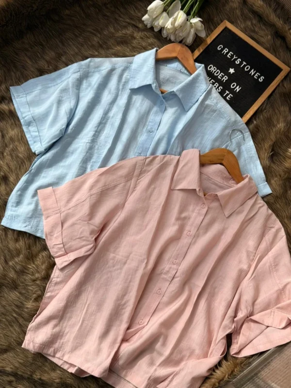 Swiss Cotton Drop Shoulder