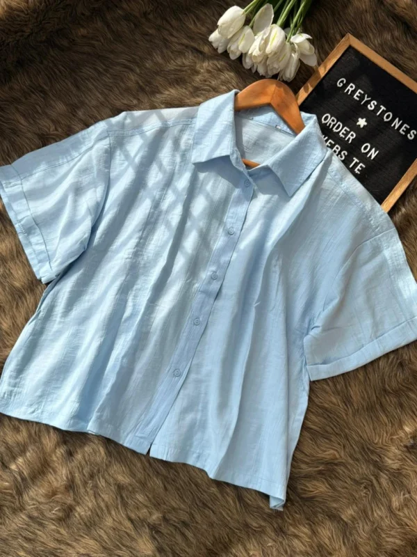 Swiss Cotton Drop Shoulder