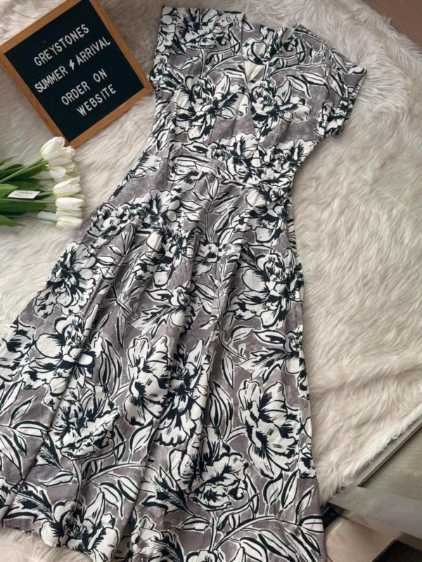 Vintage Check Dress