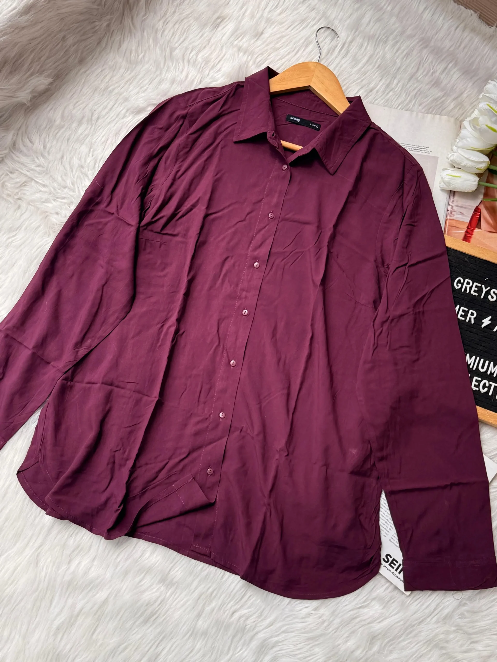 Casual Collared Shirt Casual Fit Shirt