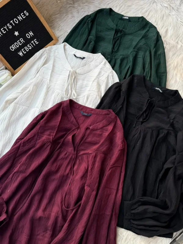 Casual Gathered Top