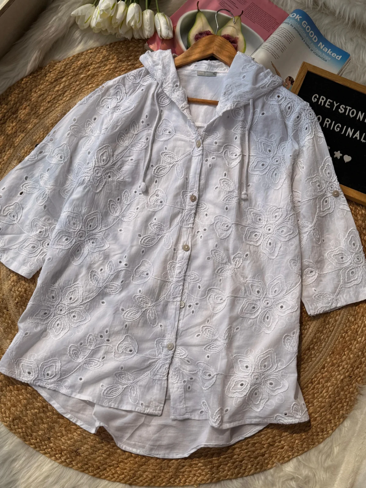 Chikankari Hoodie - Image 2