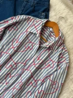 Cotton Embroidered Shirt - Image 2