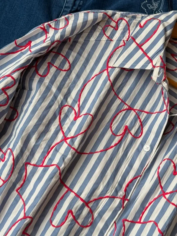 Cotton Embroidered Shirt