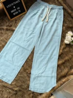 Denim Cotton Trousers