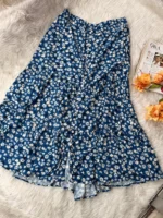 Flowy Vacation skirt Floral Print