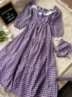 Gingham Maxi Dress