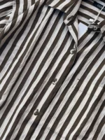 Green Stripe Shirt - Image 3