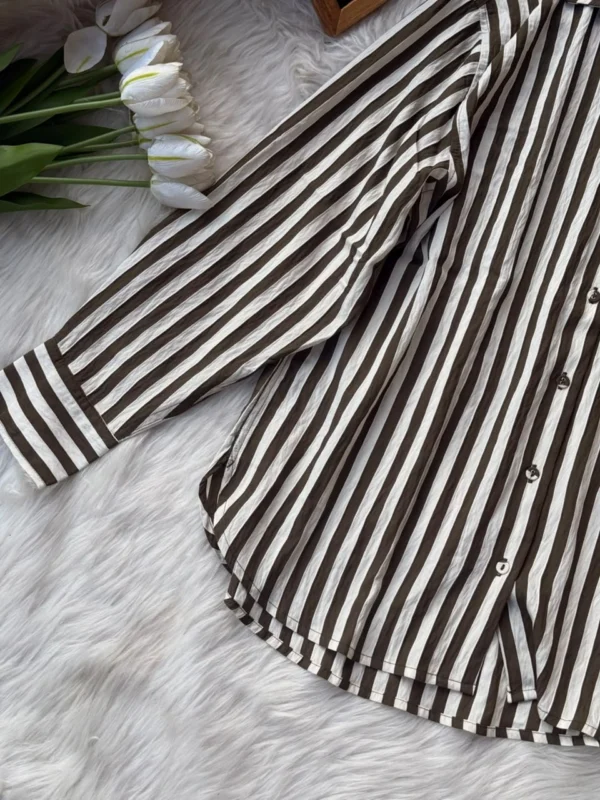 Green Stripe Shirt