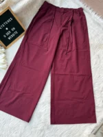 Korean Formal Wideleg Pant