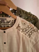 Lightweight half sleeve top - Image 2