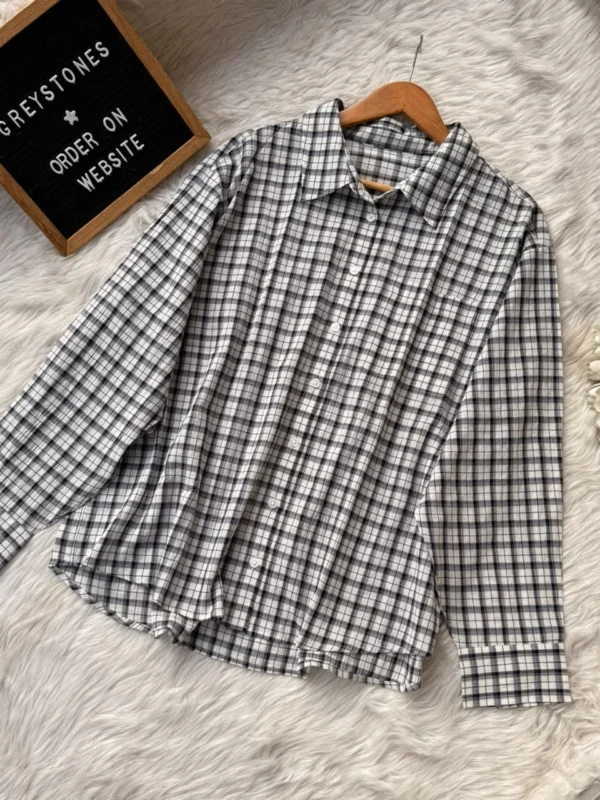 Modest Check Shirt