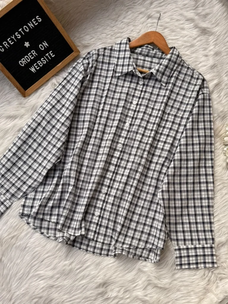 Modest Check Shirt