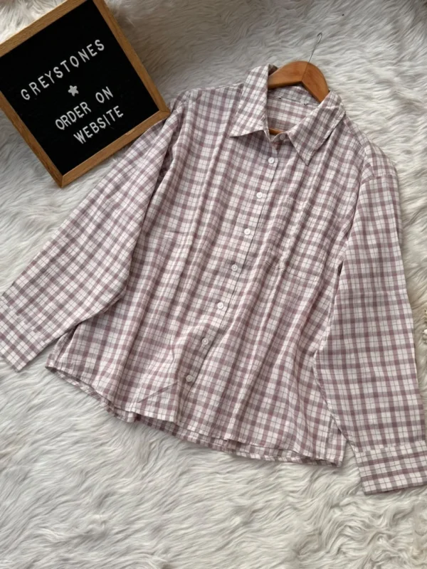 Modest Check Shirt