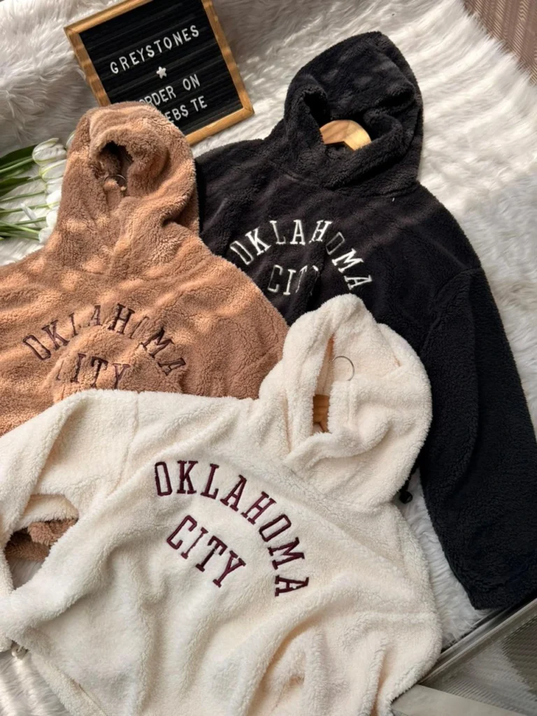 Sherpa Cropped Hoodie