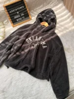 Sherpa Cropped Hoodie - Image 2