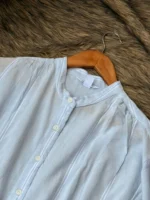 Sky blue sheer Top - Image 2