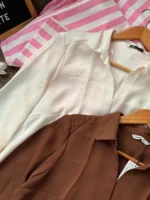 V-neckline Casual shirt