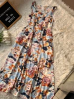 Casual Printed Midi Dress - Image 3
